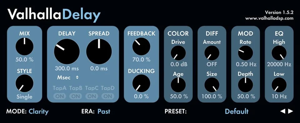 Valhalla Freq Echo