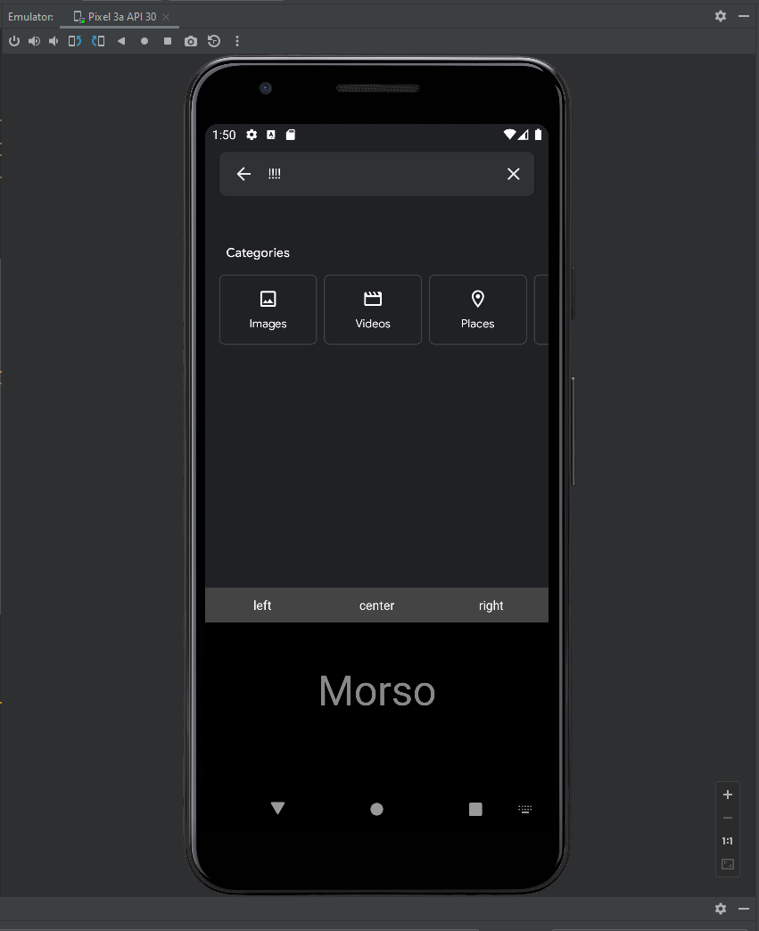 Morso candidates at runtime
