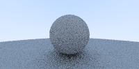 Diffuse sphere with gamma correction